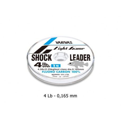 8lb Natural for sale online Morris Shock Leader VARIVAS Light Game Fluorocarbon 30m 2 No 