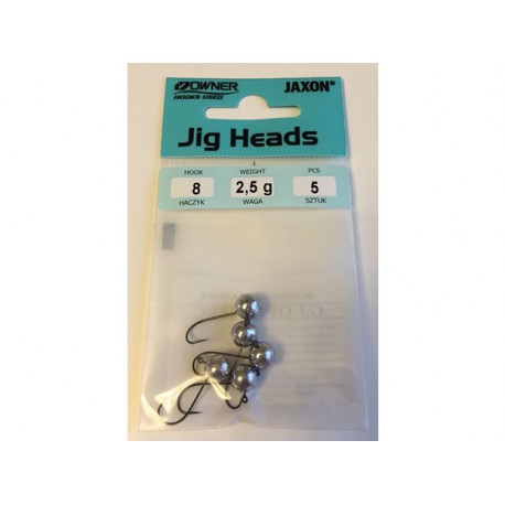 Jaxon - Precision Micro Jig Head - Hook 8 - Weight 2,5 Gr