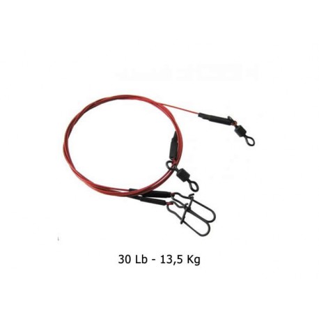 Predox - Blood Wire Leader - 20 cm - 30Lb - 13-5Kg