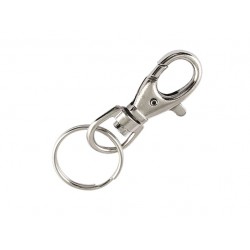 Fastening ring with carabiner