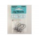  Jaxon - Precision Micro Jig Head - Hook 1 - Weight 2 Gr