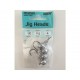  Jaxon - Precision Micro Jig Head - Haak 1/0 - Gewicht 8 Gr