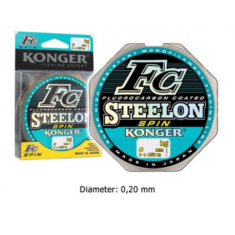Steelon Spin - Fluorocarbon coated - 0.20 mm