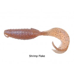 Keitech - Flapper Grub - 4 Inch - LT27 - Shrimp Flake