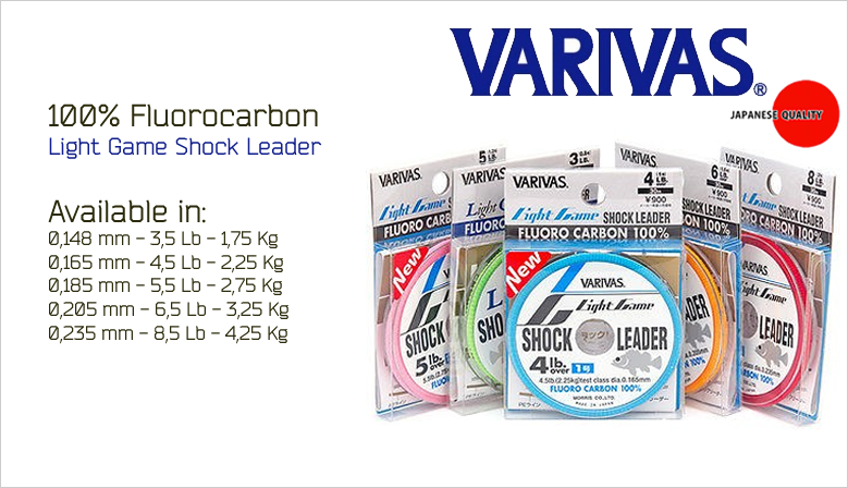 Varivas - Light Game Shock Leader Fluorocarbon